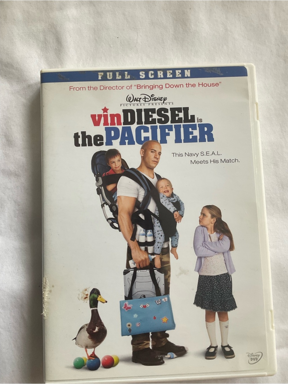 Disney Vin Diesel The Pacifier DVD